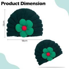 Compact and Stylish Baby Cap (Black)