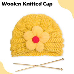 Compact and Stylish Baby Cap (Yellow)