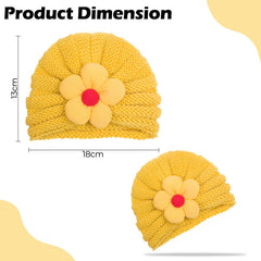 Compact and Stylish Baby Cap (Yellow)