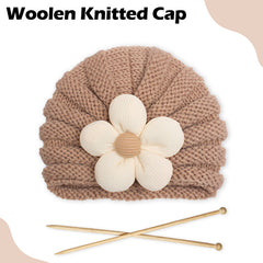 Compact and Stylish Baby Cap (Brown)