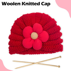 Compact and Stylish Baby Cap (Red)