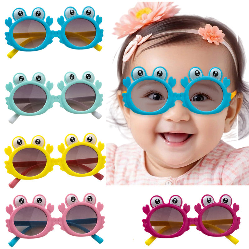 Kids Sunglasses Stylish and Compact Kids Eyewear for Summer (Sky Blue)