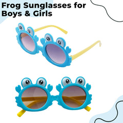 Kids Sunglasses Stylish and Compact Kids Eyewear for Summer (Sky Blue)