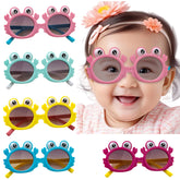 Kids Sunglasses Stylish and Compact Kids Eyewear for Summer (Pink)