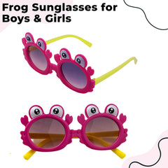 Kids Sunglasses Stylish and Compact Kids Eyewear for Summer (Purple)