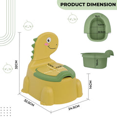 The Ultimate Baby Potty Training Seat for Kids and Toddlers (Yellow)