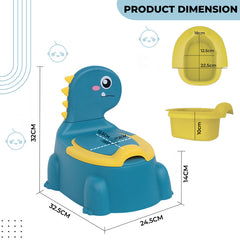 The Ultimate Baby Potty Training Seat for Kids and Toddlers (Dark Blue)