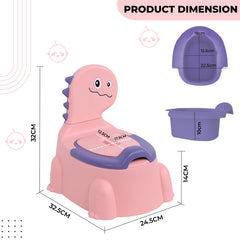 The Ultimate Baby Potty Training Seat for Kids and Toddlers (Dark Pink)