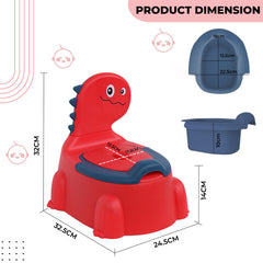 The Ultimate Baby Potty Training Seat for Kids and Toddlers (Red)