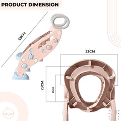 The Ultimate Baby Potty Training Seat for Kids and Toddlers (Pink)