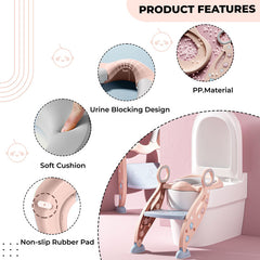 The Ultimate Baby Potty Training Seat for Kids and Toddlers (Pink)