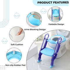 The Ultimate Baby Potty Training Seat for Kids and Toddlers (Blue)