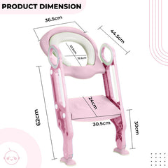 The Ultimate Baby Potty Training Seat for Kids and Toddlers (Baby Pink)