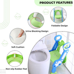 The Ultimate Baby Potty Training Seat for Kids and Toddlers (Green)