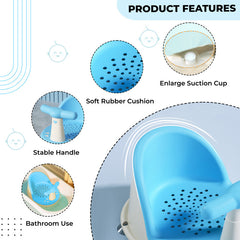 Baby Bath Essential Premium Baby Bather for Newborns (Sky Blue)