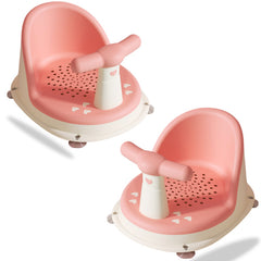 Baby Bath Essential Premium Baby Bather for Newborns (Cute Pink)