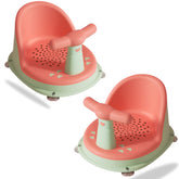 Baby Bath Essential Premium Baby Bather for Newborns (Pink Green)