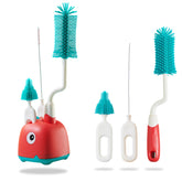 Silicone Baby Milk Bottle Cleaning Brush (Sky Blue)