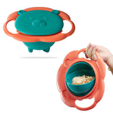 Bembika Baby Feeding Bowl ExceptionalQuality Kids’ Bowl for Easy Feeding Compact and Stylish Baby AntiScalding and AntiFall Food Bowl (Dark Green)