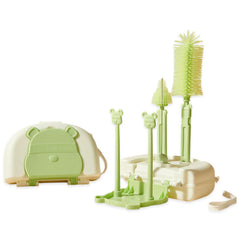 Silicone Baby Milk Bottle Cleaning Brush (Green)