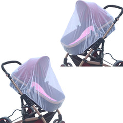 Baby Stroller Mosquito Net for Outdoor (White)
