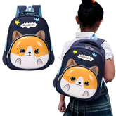 Kindergarten Cute Cartoon Kids School Bag for Boys and Girls (Blue)