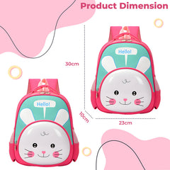 Kindergarten Cute Cartoon Kids School Bag for Boys and Girls (Pink)