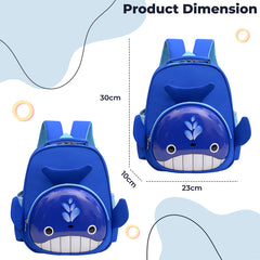 Kindergarten Cute Cartoon Kids School Bag for Boys and Girls (Whale)