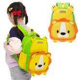 Kindergarten Cute Cartoon Kids School Bag for Boys and Girls (Green)