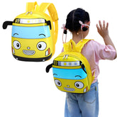 Kindergarten Cute Cartoon Kids School Bag for Boys and Girls (Yellow)