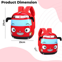 Kindergarten Cute Cartoon Kids School Bag for Boys and Girls (Red)