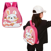 Kindergarten Cute Cartoon Kids School Bag for Boys and Girls (Pink)