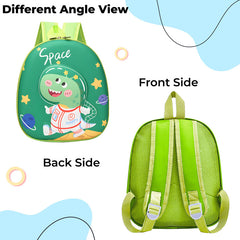 Kindergarten Cute Cartoon Kids School Bag for Boys and Girls (Green)