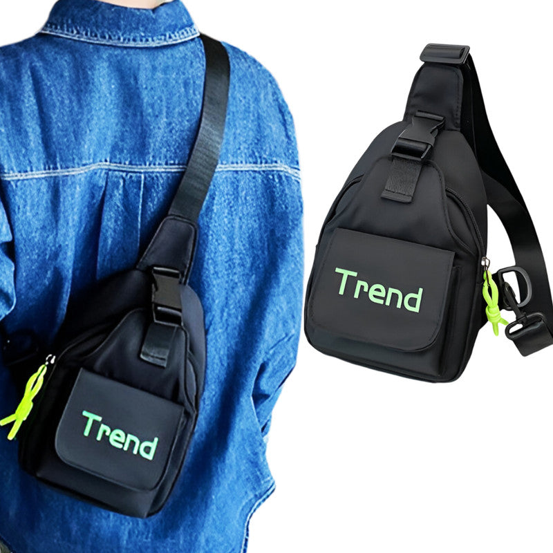 Baby Essential Adorable and Functional Baby Shoulder Bag for Kids (Black)