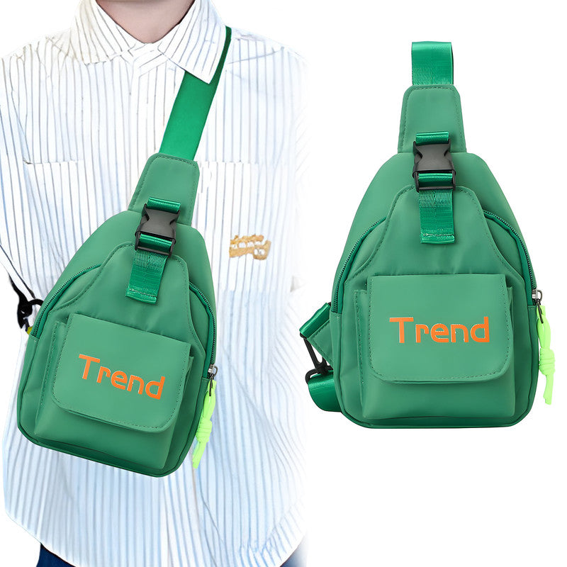 Baby Essential Adorable and Functional Baby Shoulder Bag for Kids (Green)