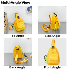 Baby Essential Adorable and Functional Baby Shoulder Bag for Kids (Yellow)