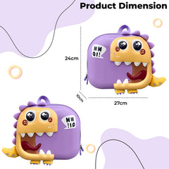 Kindergarten Cute Cartoon Kids School Bag for Boys and Girls (Purple)