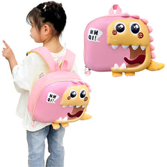 Kindergarten Cute Cartoon Kids School Bag for Boys and Girls (Pink)