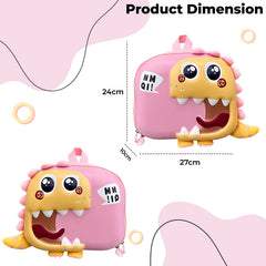 Kindergarten Cute Cartoon Kids School Bag for Boys and Girls (Pink)