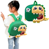 Kindergarten Cute Cartoon Kids School Bag for Boys and Girls (Green)