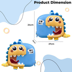 Kindergarten Cute Cartoon Kids School Bag for Boys and Girls (Light Blue)