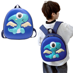 Kindergarten Cute Cartoon Kids School Bag for Boys and Girls (Blue)