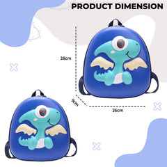 Kindergarten Cute Cartoon Kids School Bag for Boys and Girls (Blue)