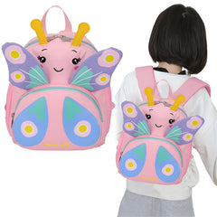 Kindergarten Cute Cartoon Kids School Bag for Boys and Girls (Pink)