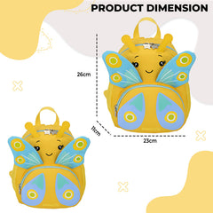 Kindergarten Cute Cartoon Kids School Bag for Boys and Girls (Yellow)
