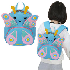 Kindergarten Cute Cartoon Kids School Bag for Boys and Girls (Blue)