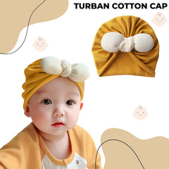 Compact and Stylish Baby Cap (Yellow)
