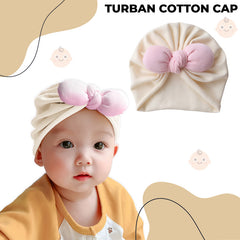 Compact and Stylish Baby Cap (Beige)