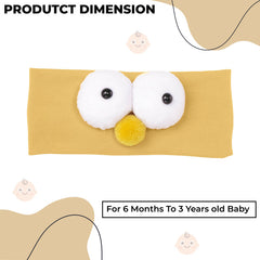 Baby Headband for Baby Hair Accessories for infant (Yellow)