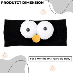 Baby Headband for Baby Hair Accessories for infant (Black)
